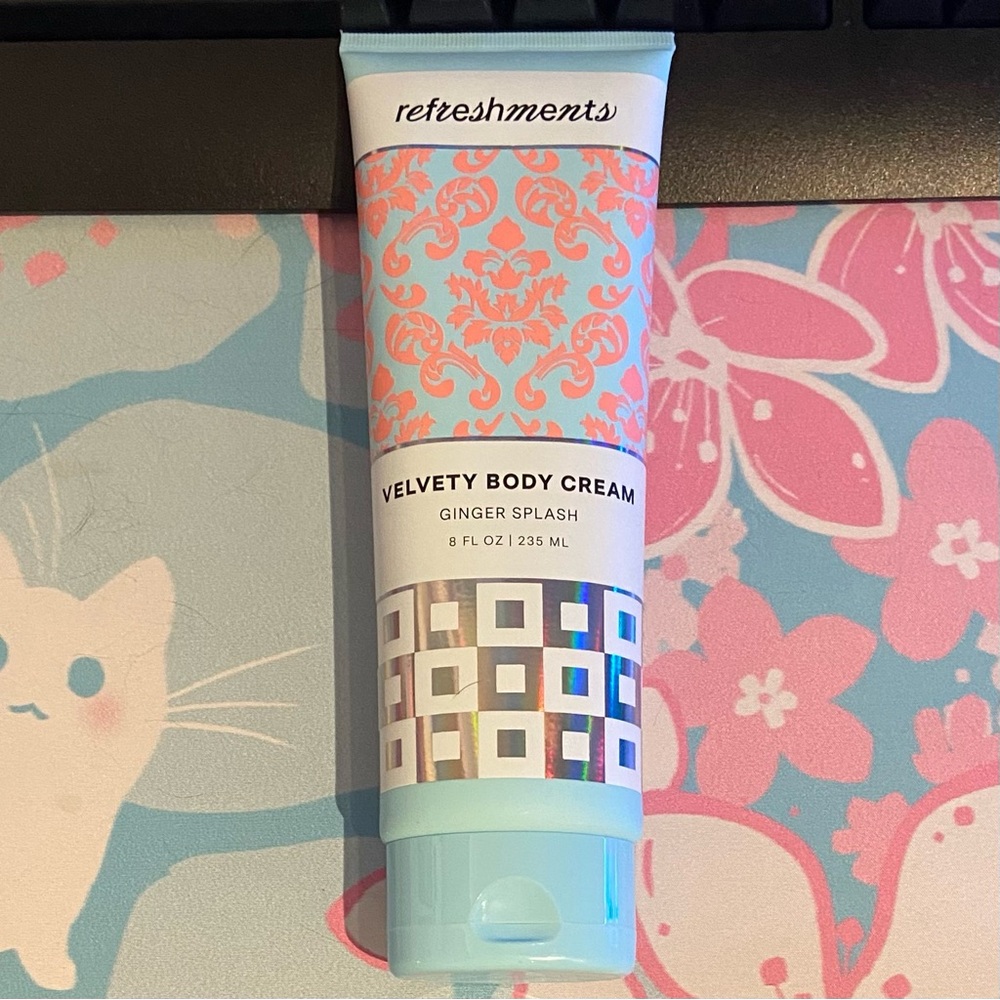 Refreshments Ginger Splash Velvety Body Cream
